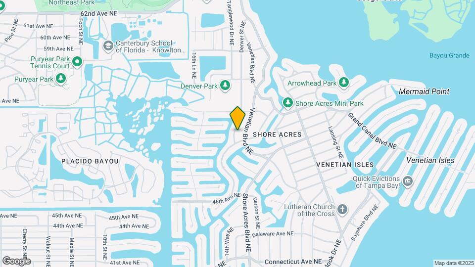 5215 Denver St NE Map and Location Details