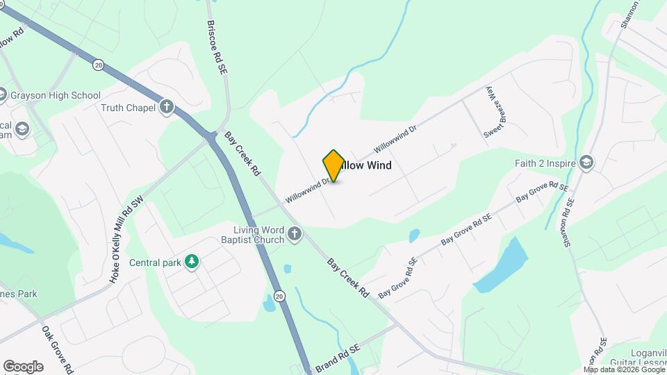 343 Willowwind Dr Map and Location Details