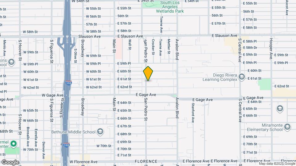 6112 San Pedro St Map and Location Details