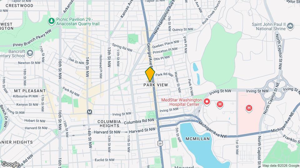 746 Morton St NW Map and Location Details