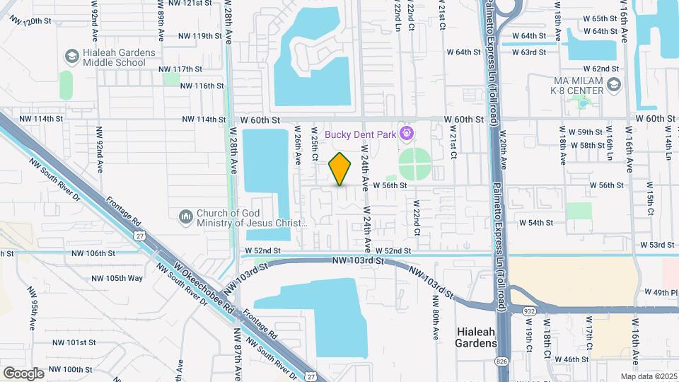 5525 W 24th Way Mapa y Detalles de la Ubicación