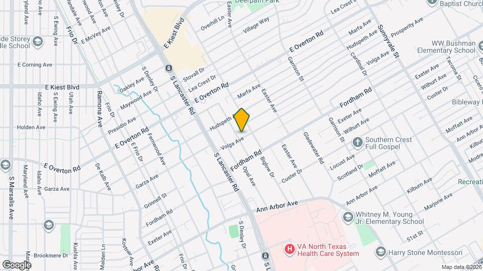 3846 Sonora Ave Map and Location Details