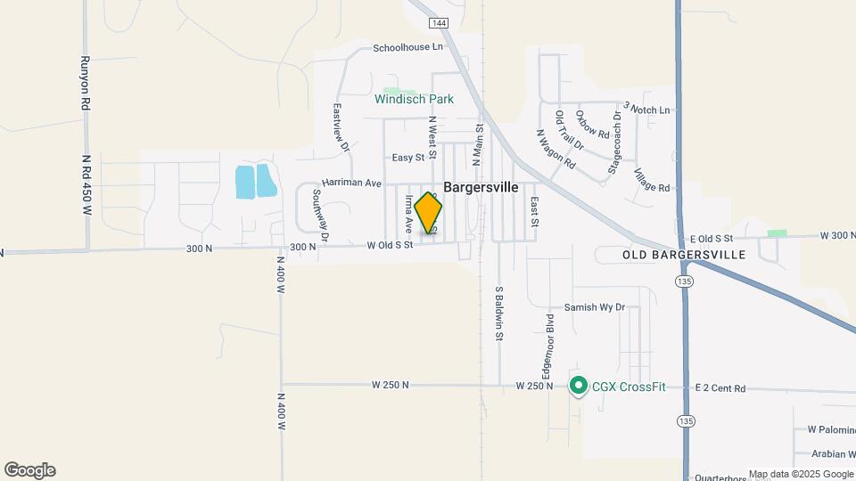 132 W Old S St Map and Location Details