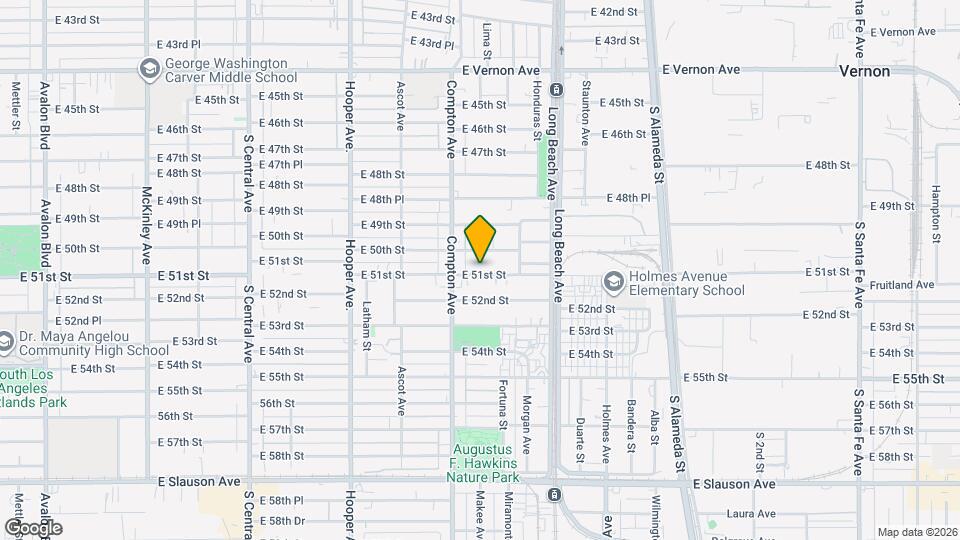 1533 E 51st St Map and Location Details