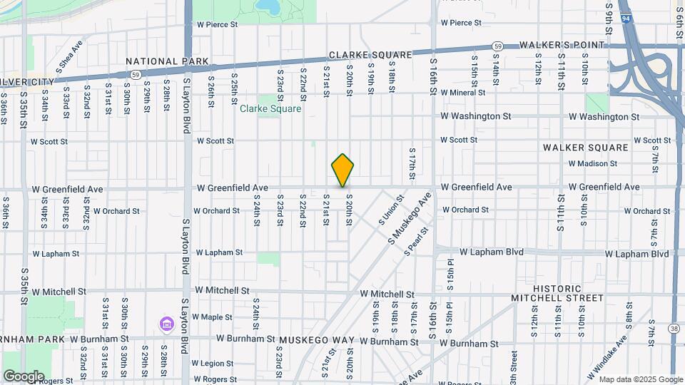 2009-2011 W Greenfield Ave Map and Location Details