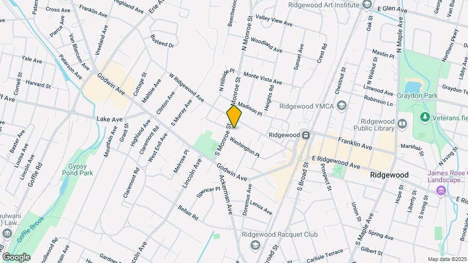 25 S Monroe St, Unit A Mapa y Detalles de la Ubicación