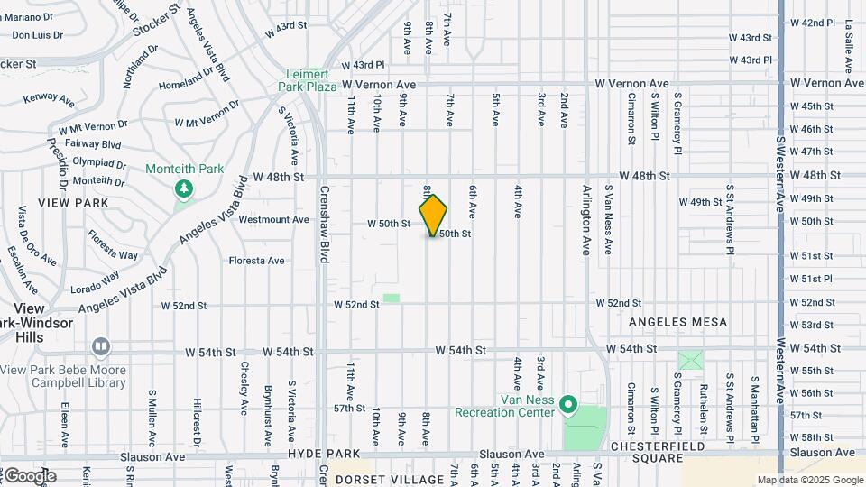 5012 8th Ave Map and Location Details