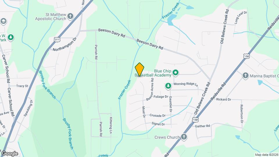 4396 Moat Dr Map and Location Details