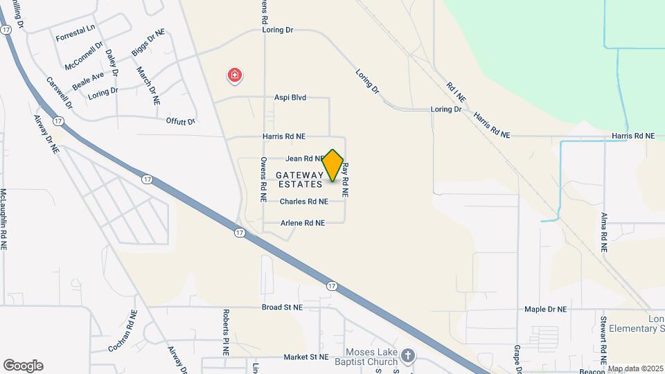 8711 Vince Rd NE Map and Location Details