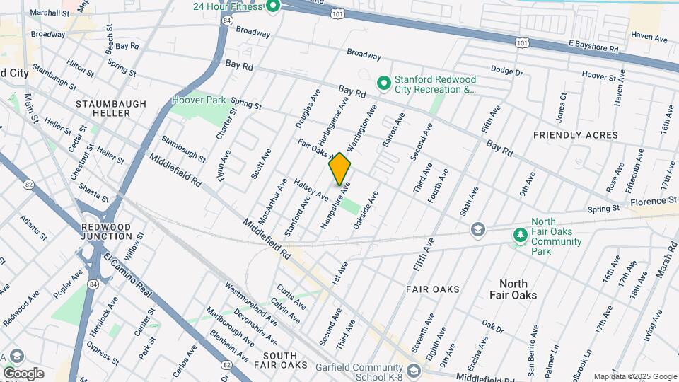 621 Hampshire Ave Map and Location Details