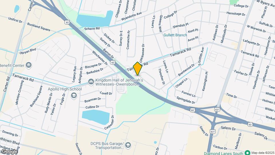 3900 Brentwood Dr, Unit 2 Map and Location Details