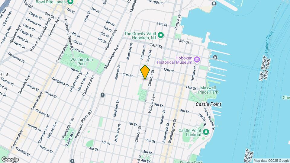 1021 Grand St Map and Location Details