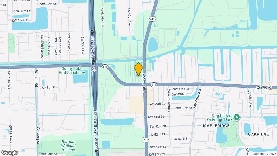 4732 SW 46th Ln Map and Location Details