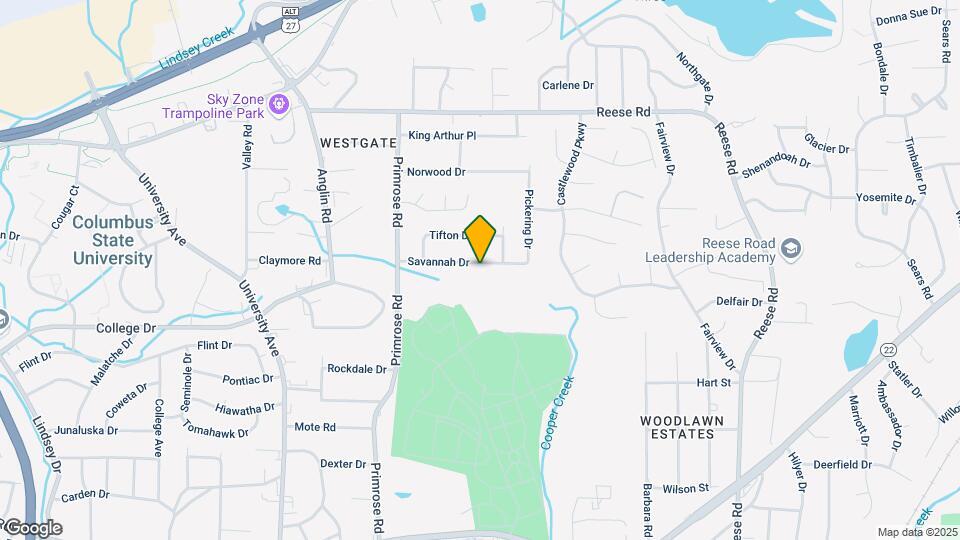4034 Savannah Dr Map and Location Details