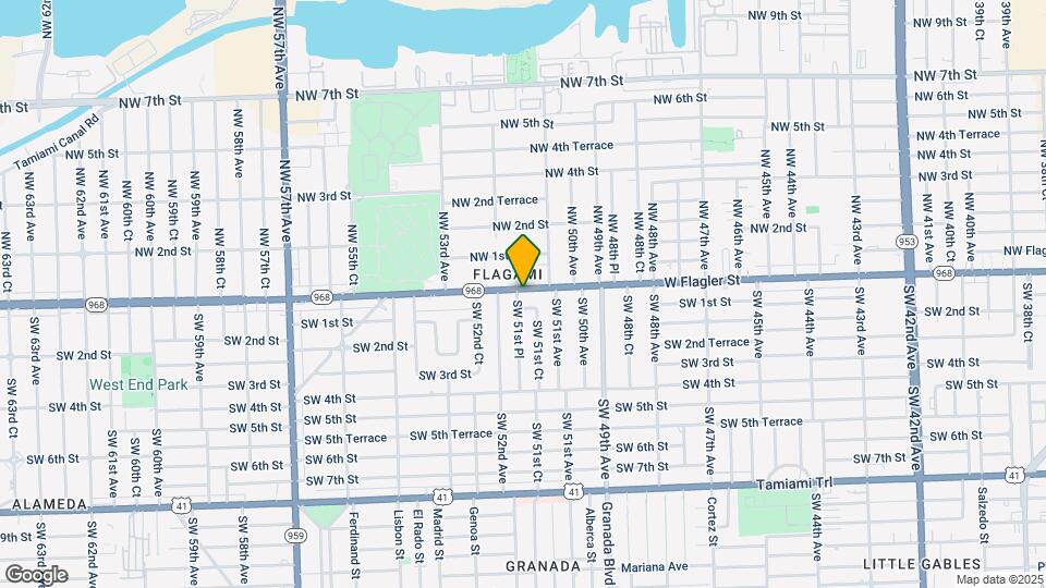 5170 W Flagler St Map and Location Details