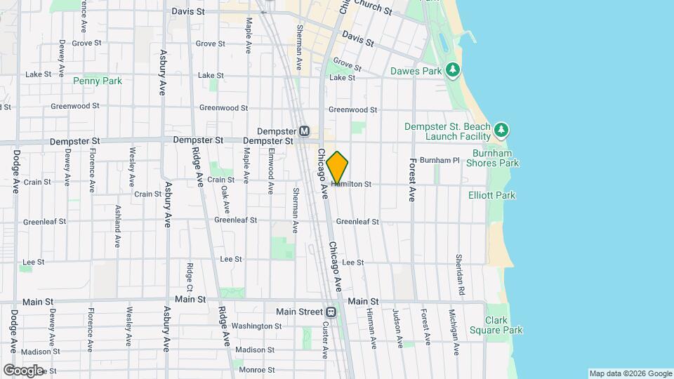 518 Hamilton St Map and Location Details