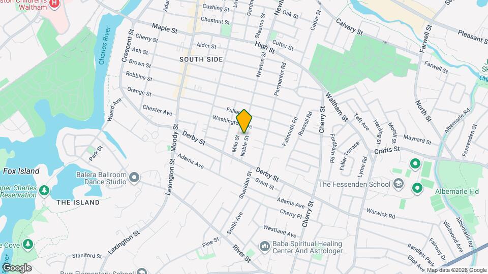 27 Noble St Map and Location Details