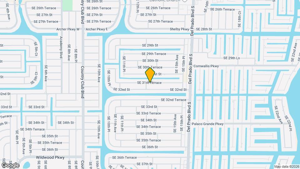 1304 SE 31st Terrace Map and Location Details