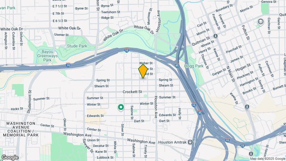 1611 Spring St Map and Location Details