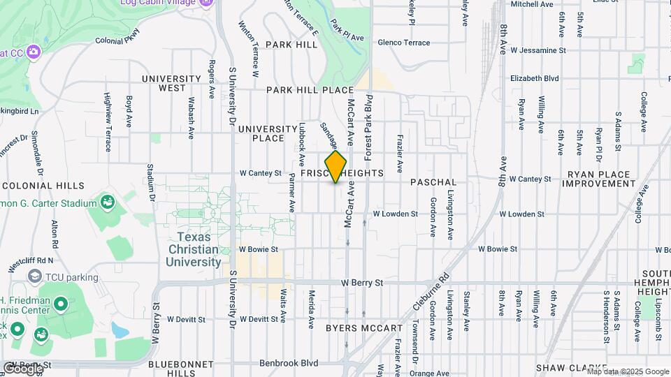 2803 Sandage Ave Map and Location Details