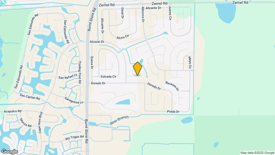 25245 Delgado Dr Map and Location Details