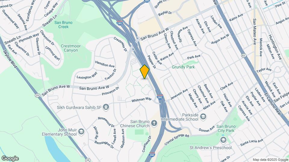 3115 Shelter Creek Ln Map and Location Details
