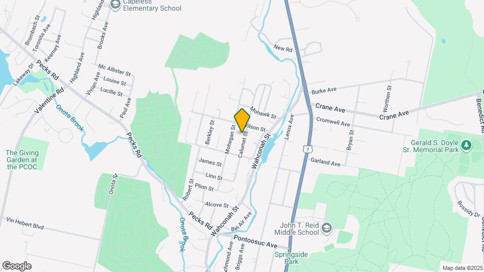 81 Calumet St Mapa y Detalles de la Ubicación