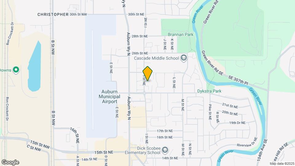 2250 I St NE Map and Location Details