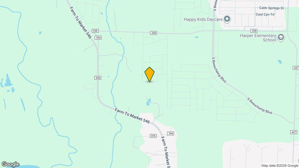 1307 Rusted Rail Dr Map and Location Details