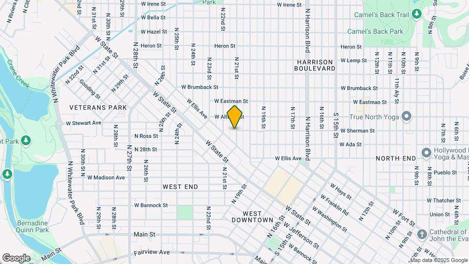 819 N 21st St Map and Location Details