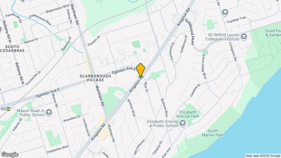 3665 Kingston Rd Map and Location Details