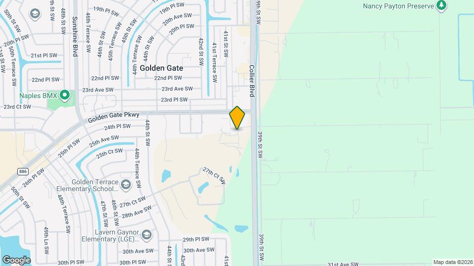 4100 Golden Gate Pkwy, Unit 4104-430 Map and Location Details