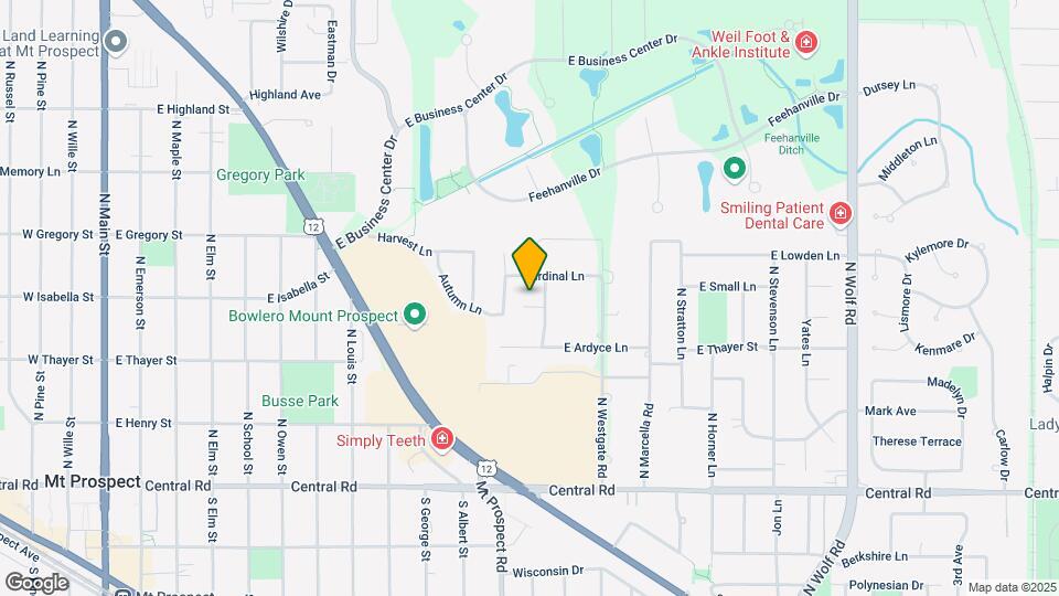 1002 E Callero Cir, Unit 2 Map and Location Details