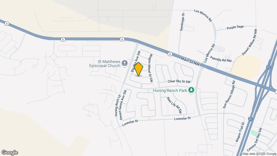 3501 Sun Mesa St SW Map and Location Details