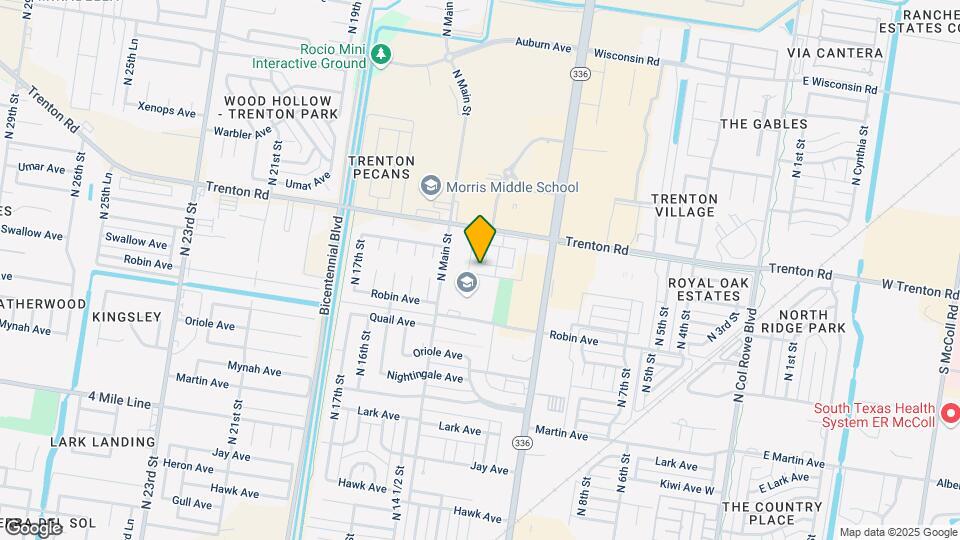 1209 Swallow Ave, Unit #1 Map and Location Details