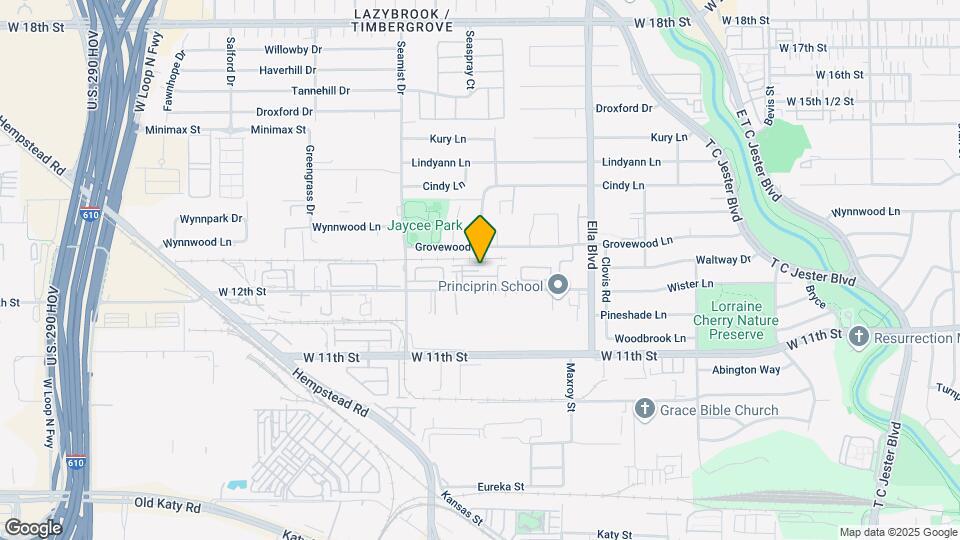3331 Timbergrove Heights St. Map and Location Details