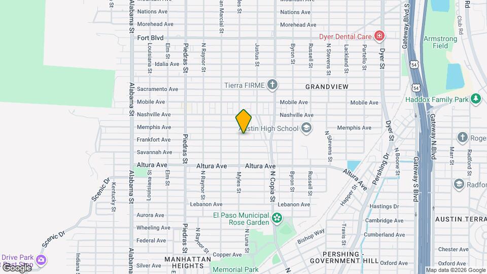 3203 Frankfort Ave Map and Location Details