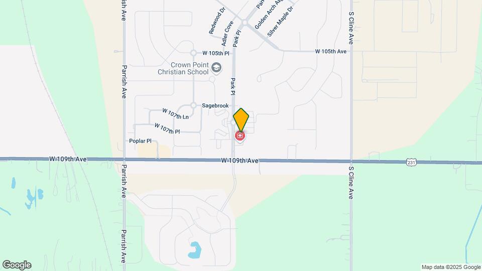 8769 W 108th Dr Map and Location Details