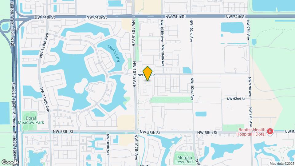 6417 NW 105th Ct Map and Location Details