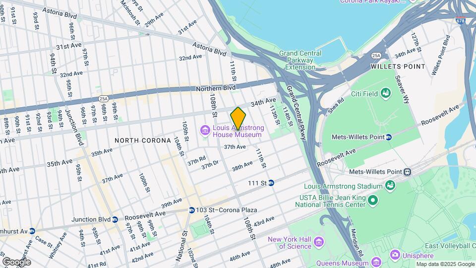 35-29 109th St Map and Location Details