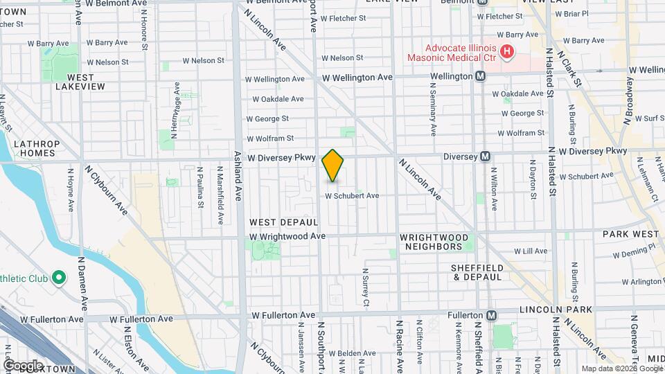 2710 N Wayne Ave, Unit N3 Mapa y Detalles de la Ubicación