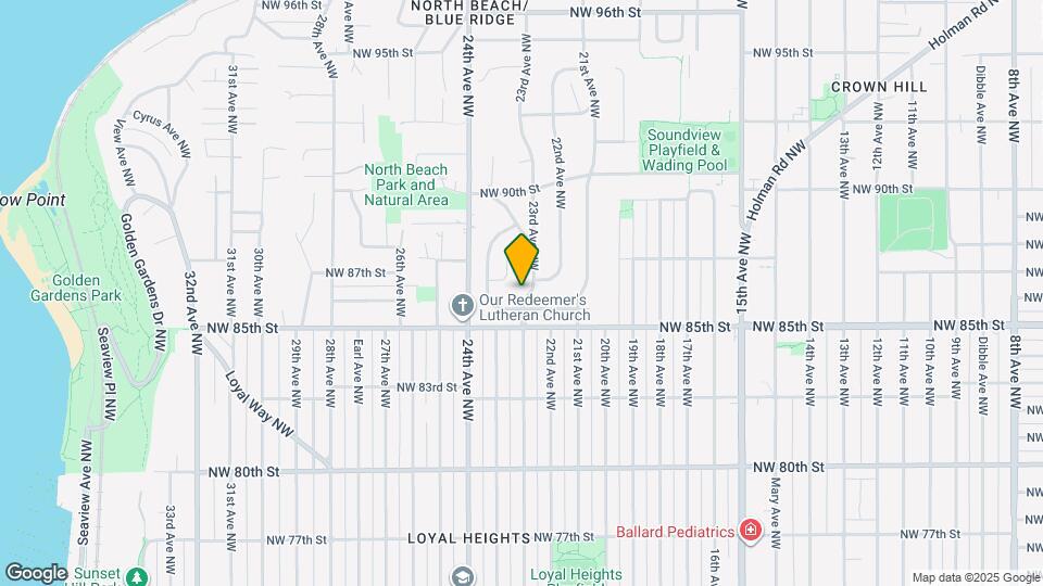 8615 23rd Ave NW Map and Location Details