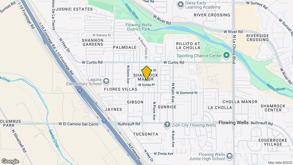 2662 W Golda St Map and Location Details