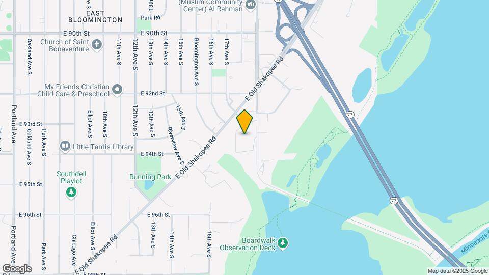 9400 Old Cedar Ave S, Unit 239 Mapa y Detalles de la Ubicación