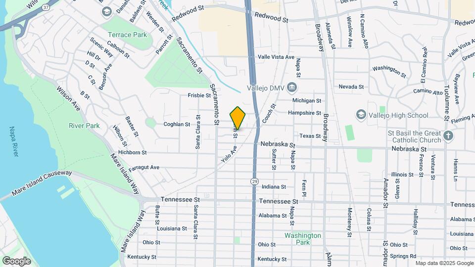 1920 Marin St Map and Location Details
