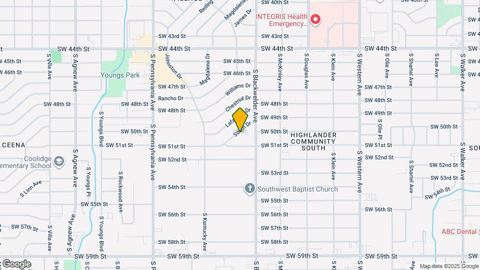 1338 South Dr Map and Location Details