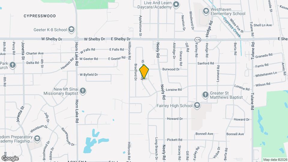 4850 Applestone St Map and Location Details