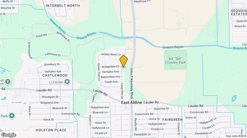 13806 Long Glen Dr Map and Location Details