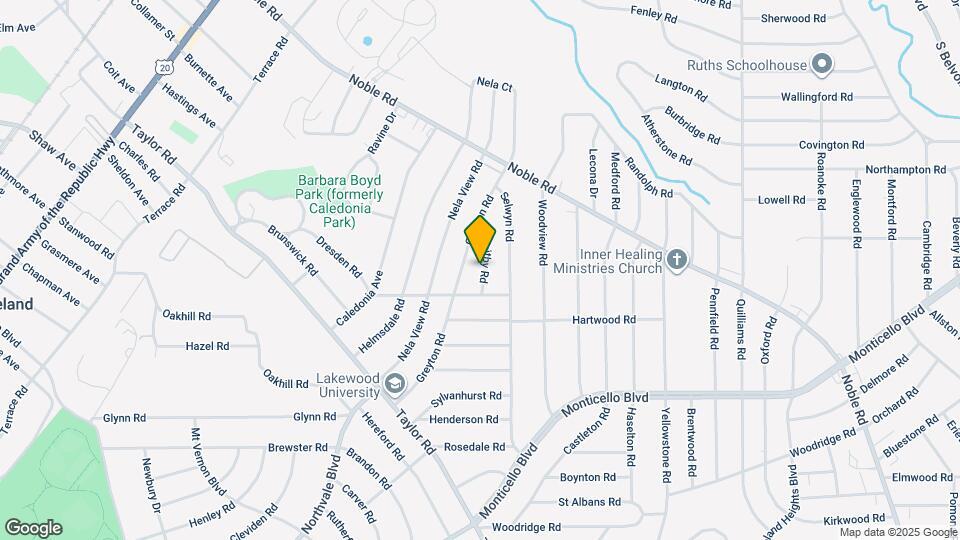 952 Whitby Rd Map and Location Details