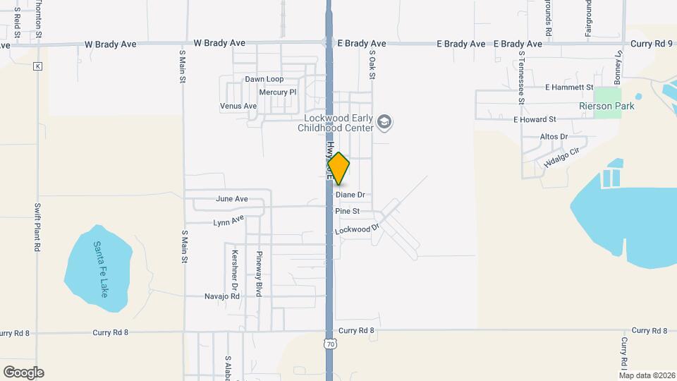 1407 S Prince St Map and Location Details